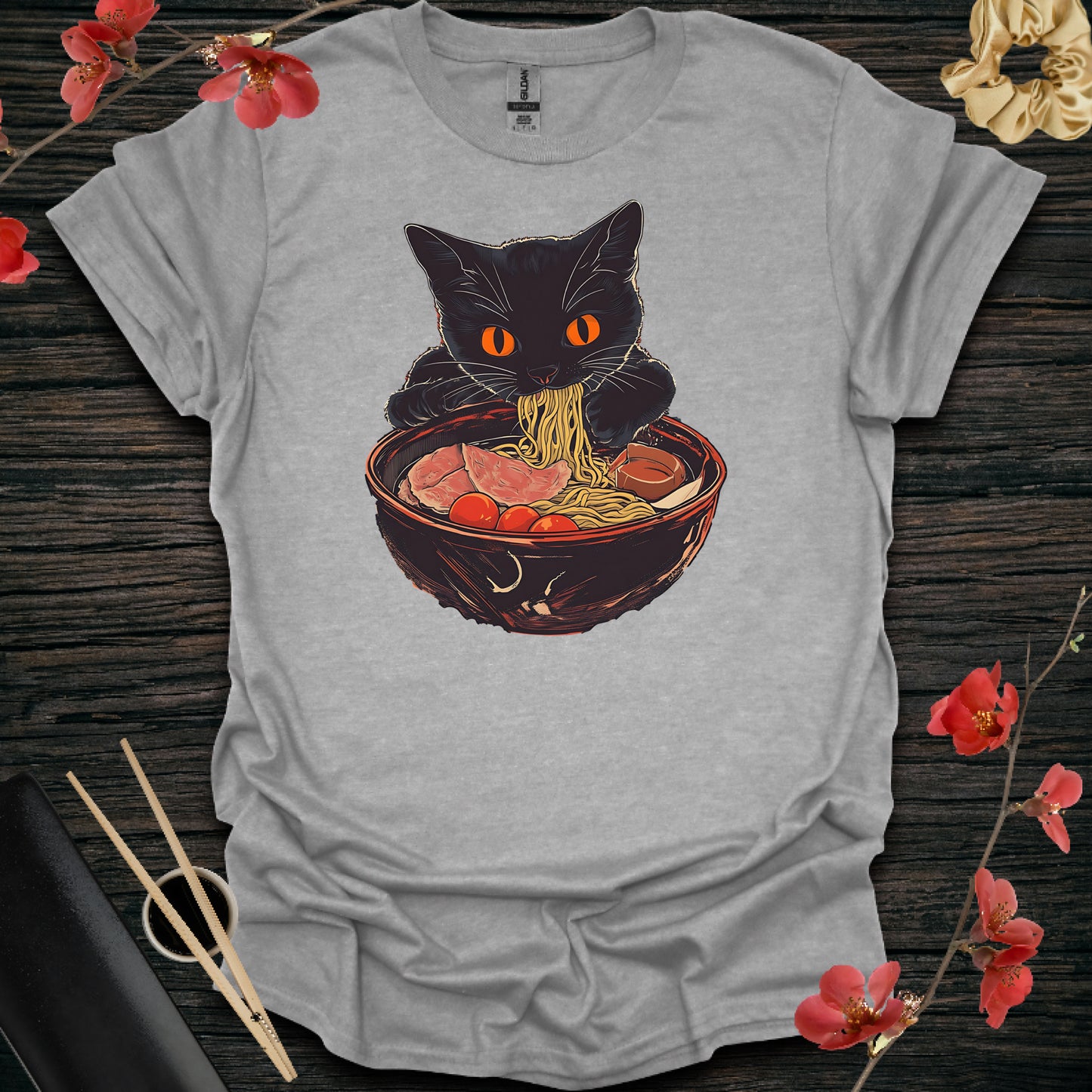 Hungry Ramen Cat