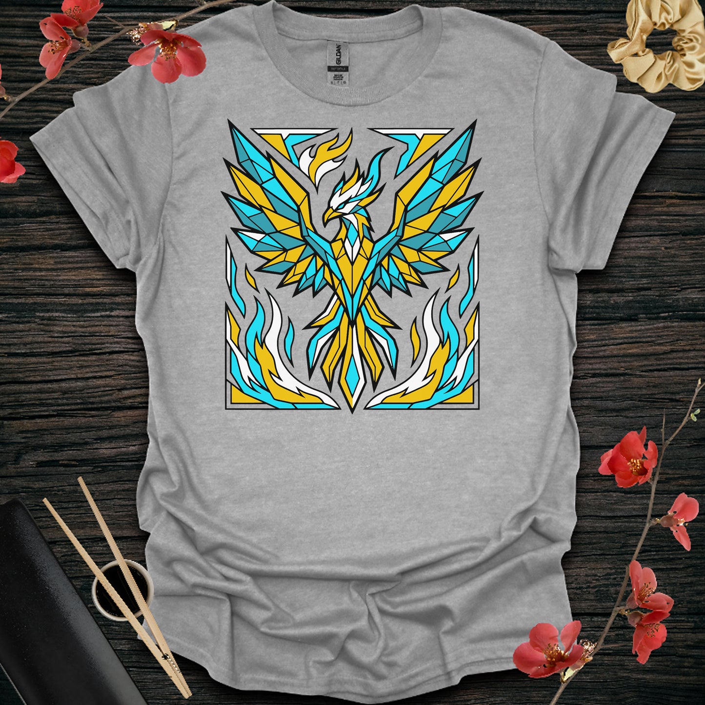 Blue Flame Phoenix