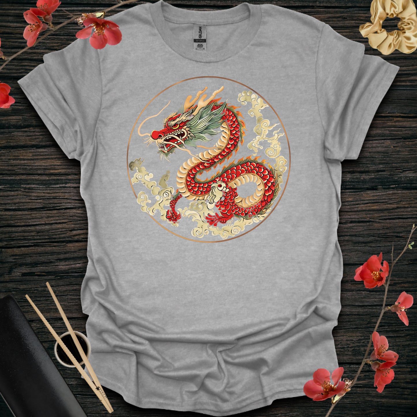 Red and Gold Dragon