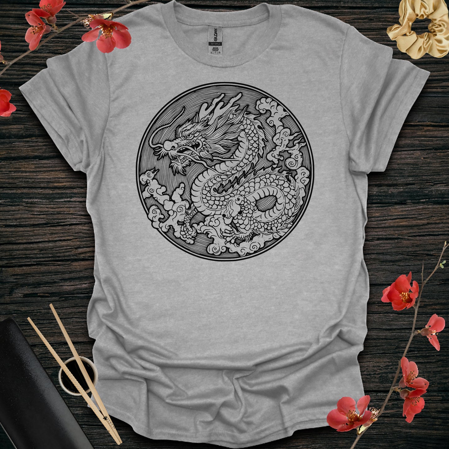 Tribal Dragon Tattoo