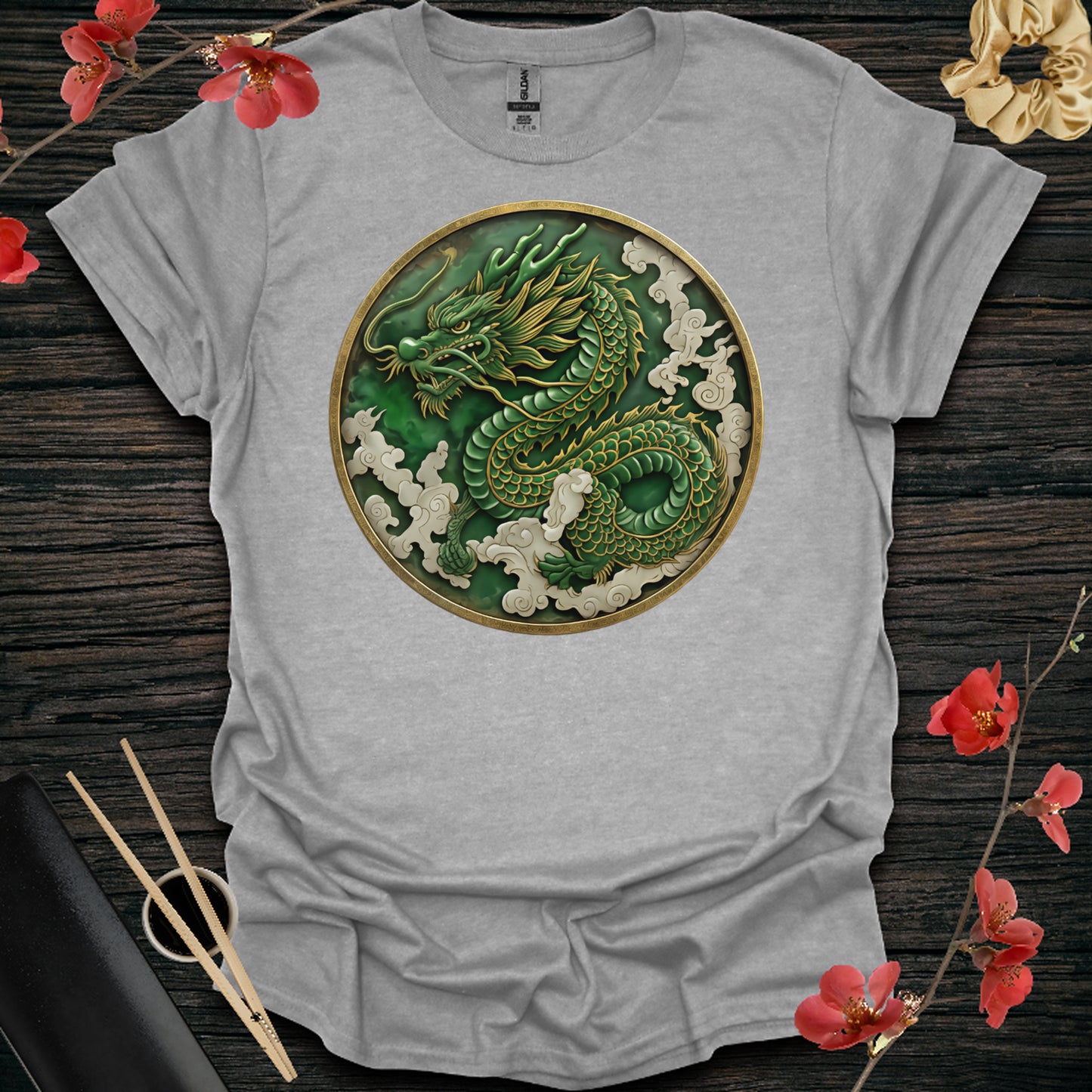 Jade and Gold Dragon
