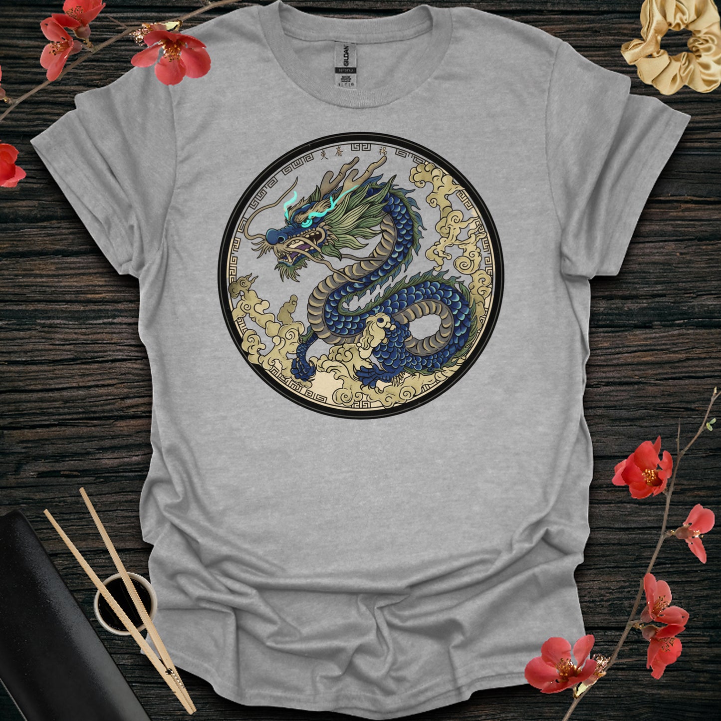 Golden Azure Dragon