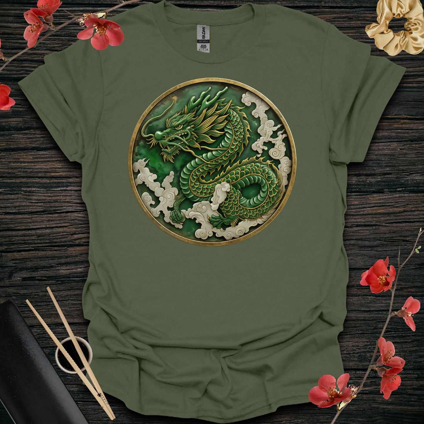 Jade and Gold Dragon