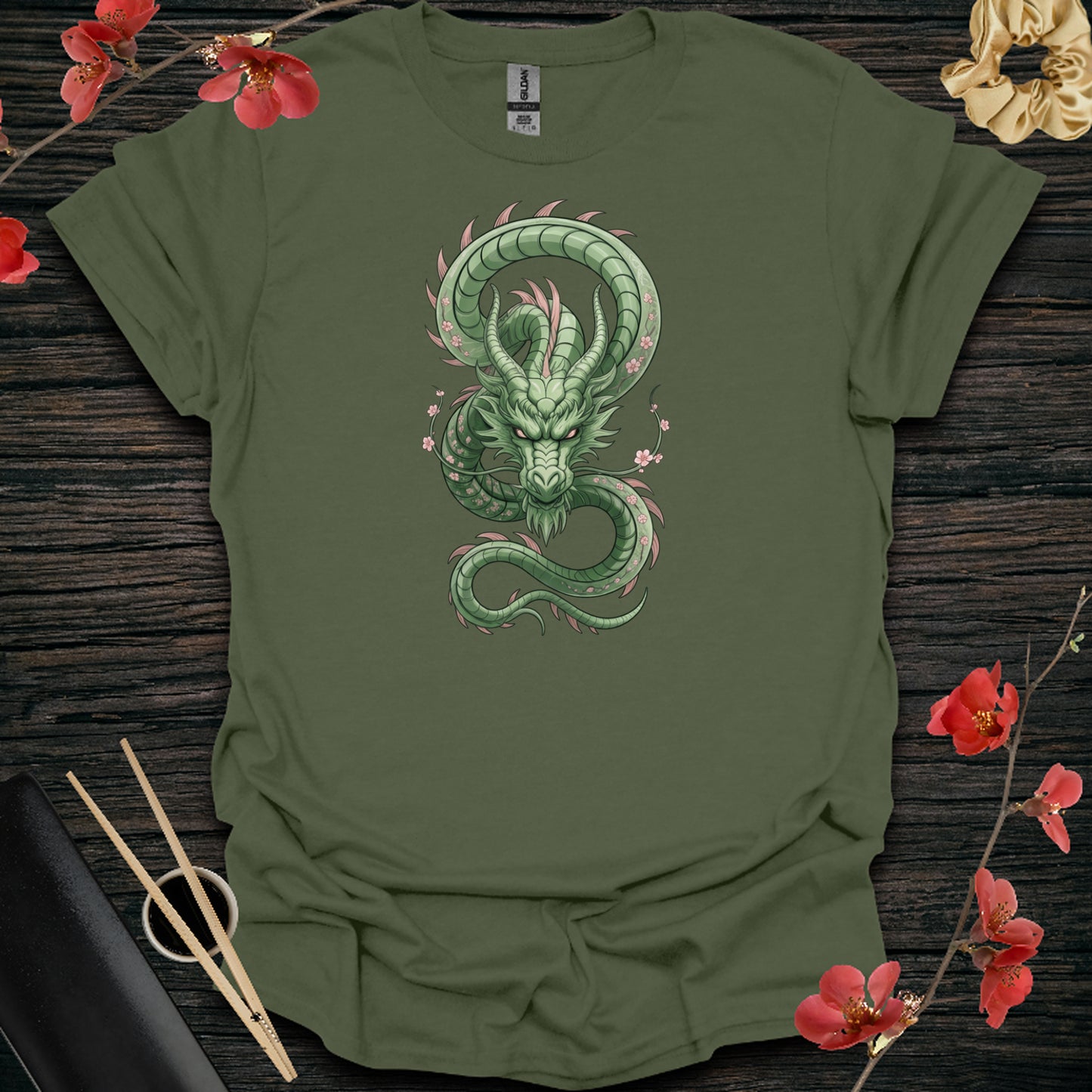 Jade Blossom Dragon