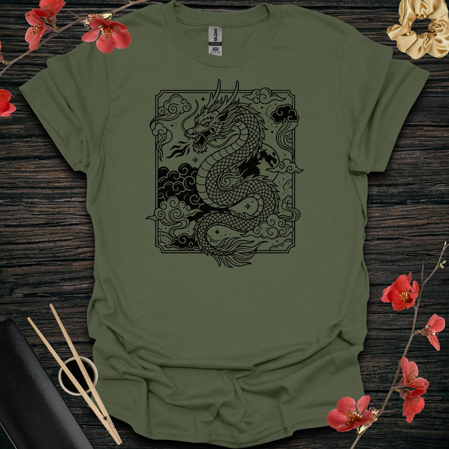 Ancient Text Dragon