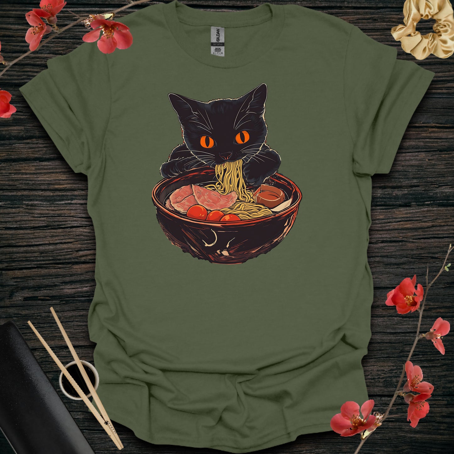 Hungry Ramen Cat