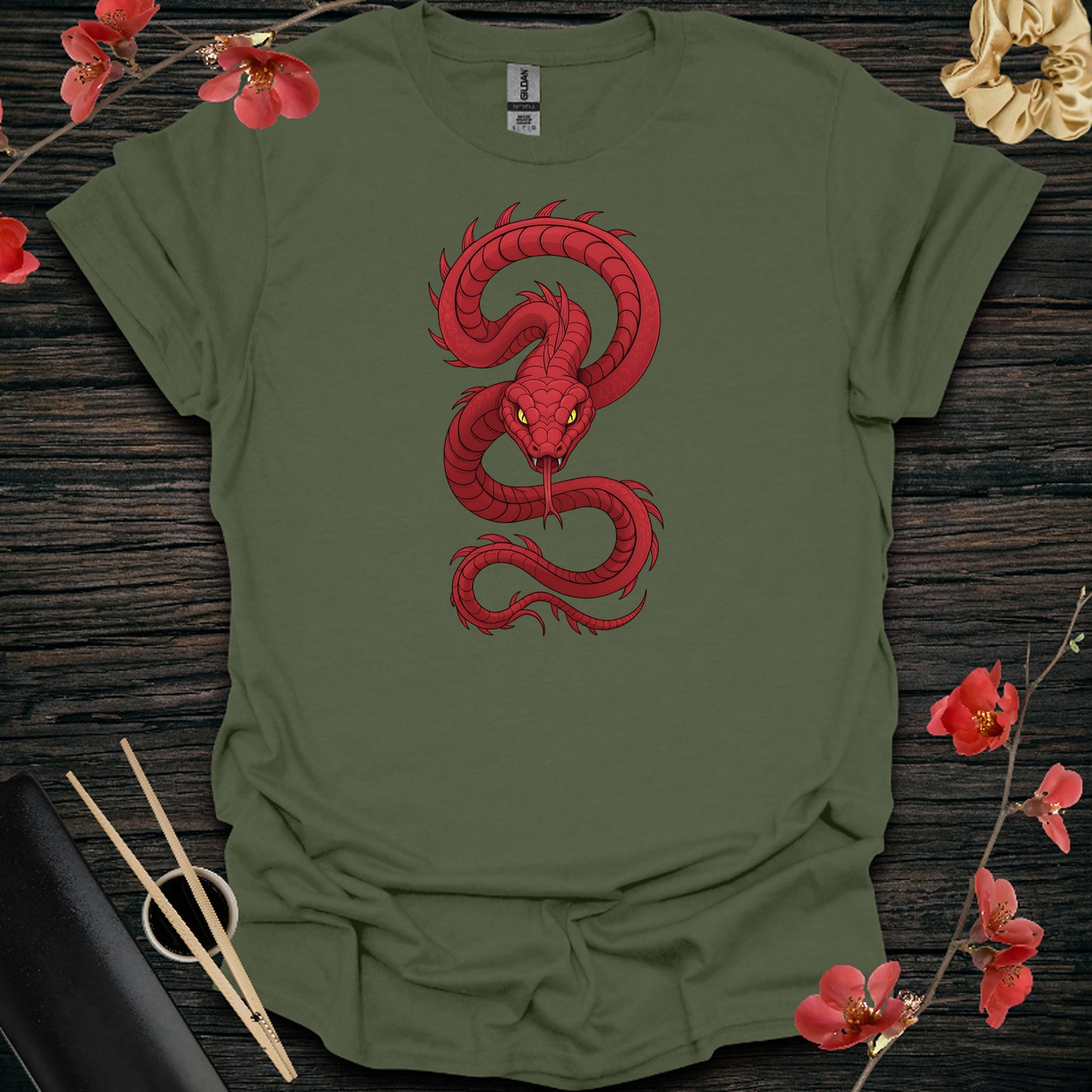 Ancient Red Snake