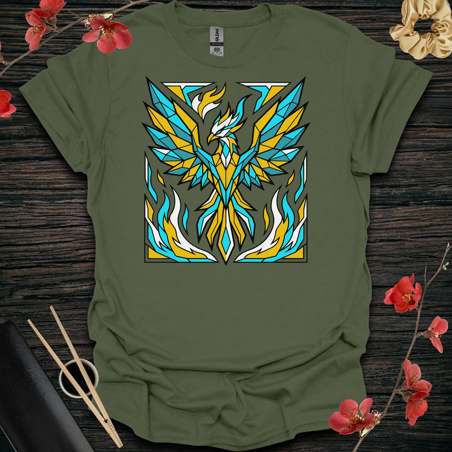 Blue Flame Phoenix