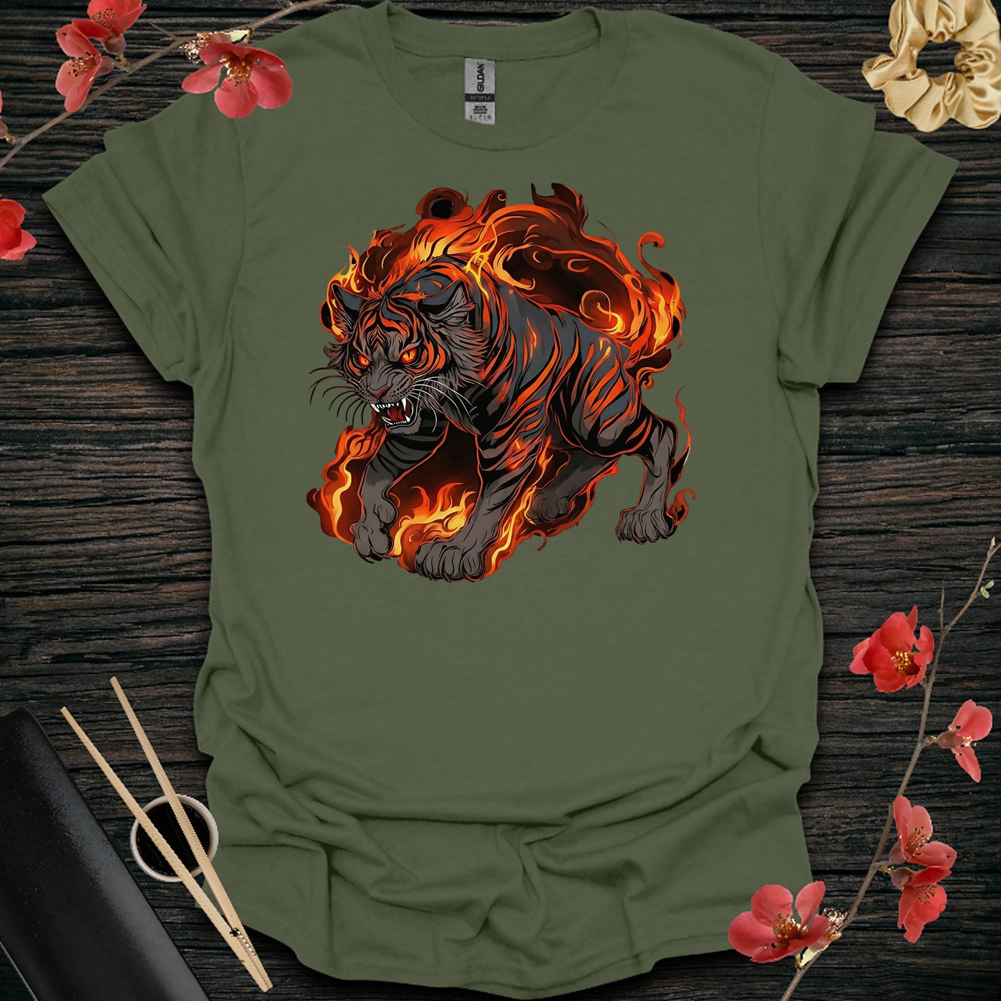 Smoking Black Tiger
