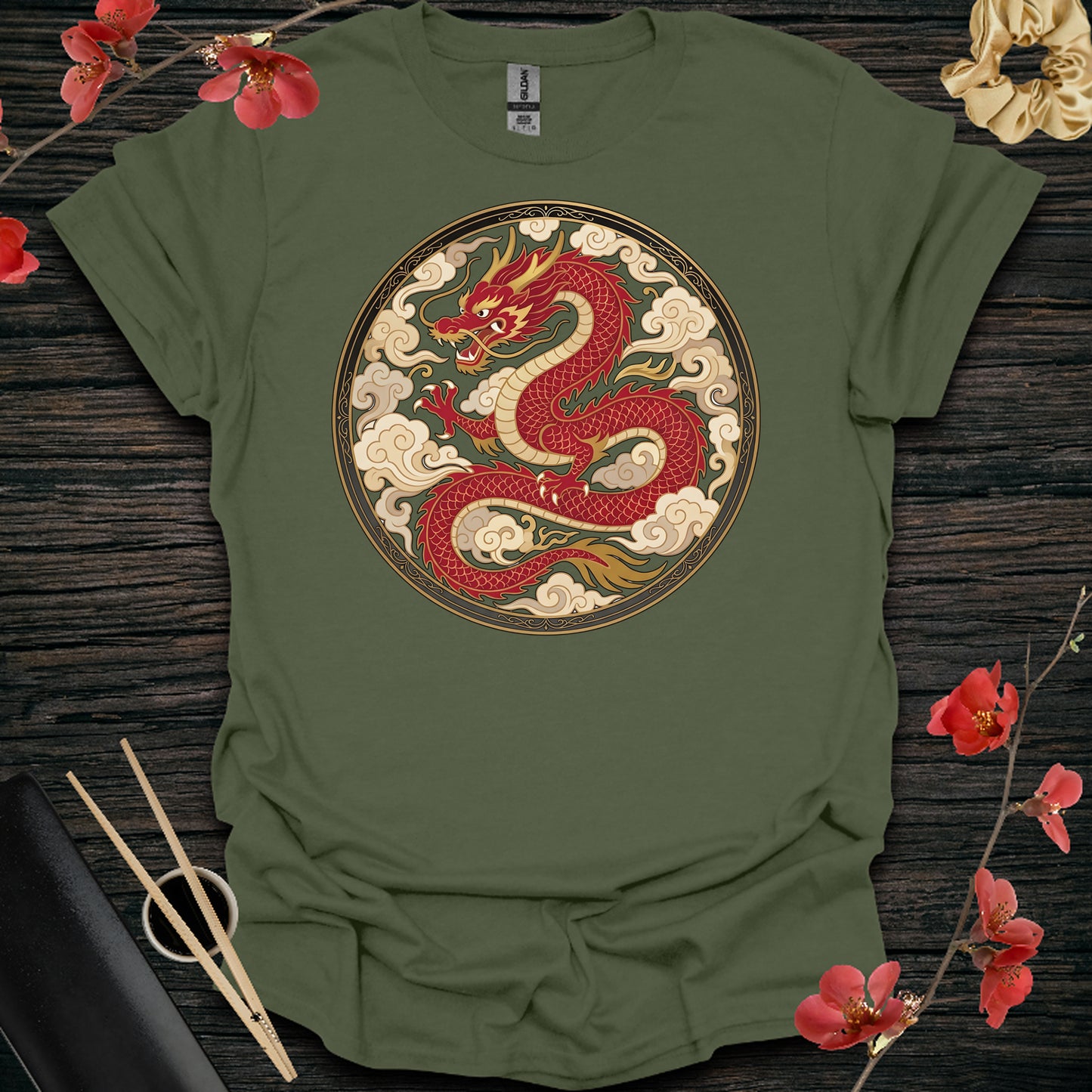 Majestic Red Dragon