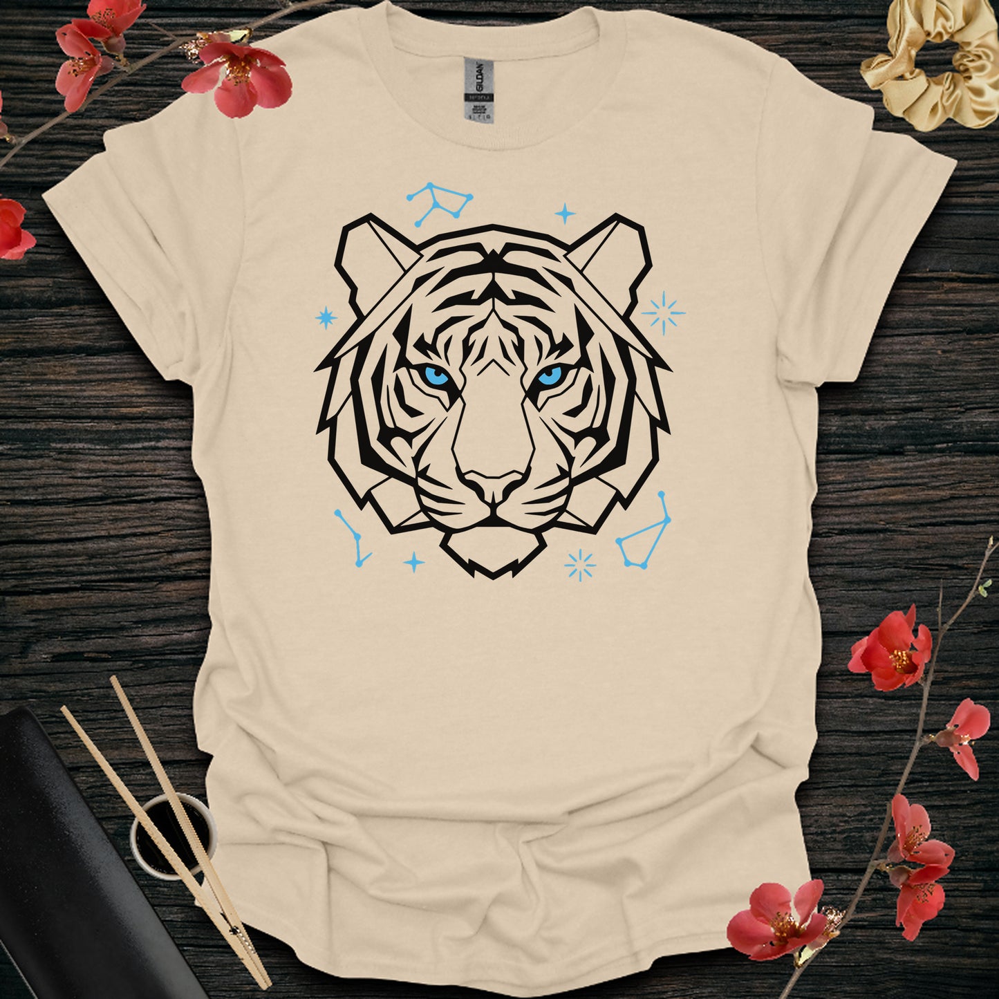 Icy Gaze Tiger