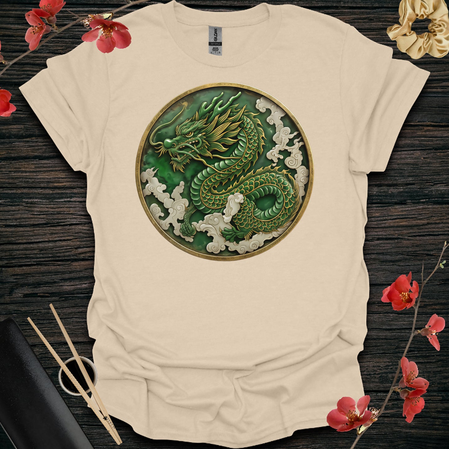 Jade and Gold Dragon