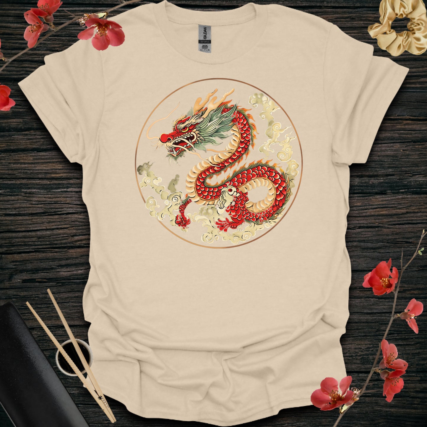 Red and Gold Dragon