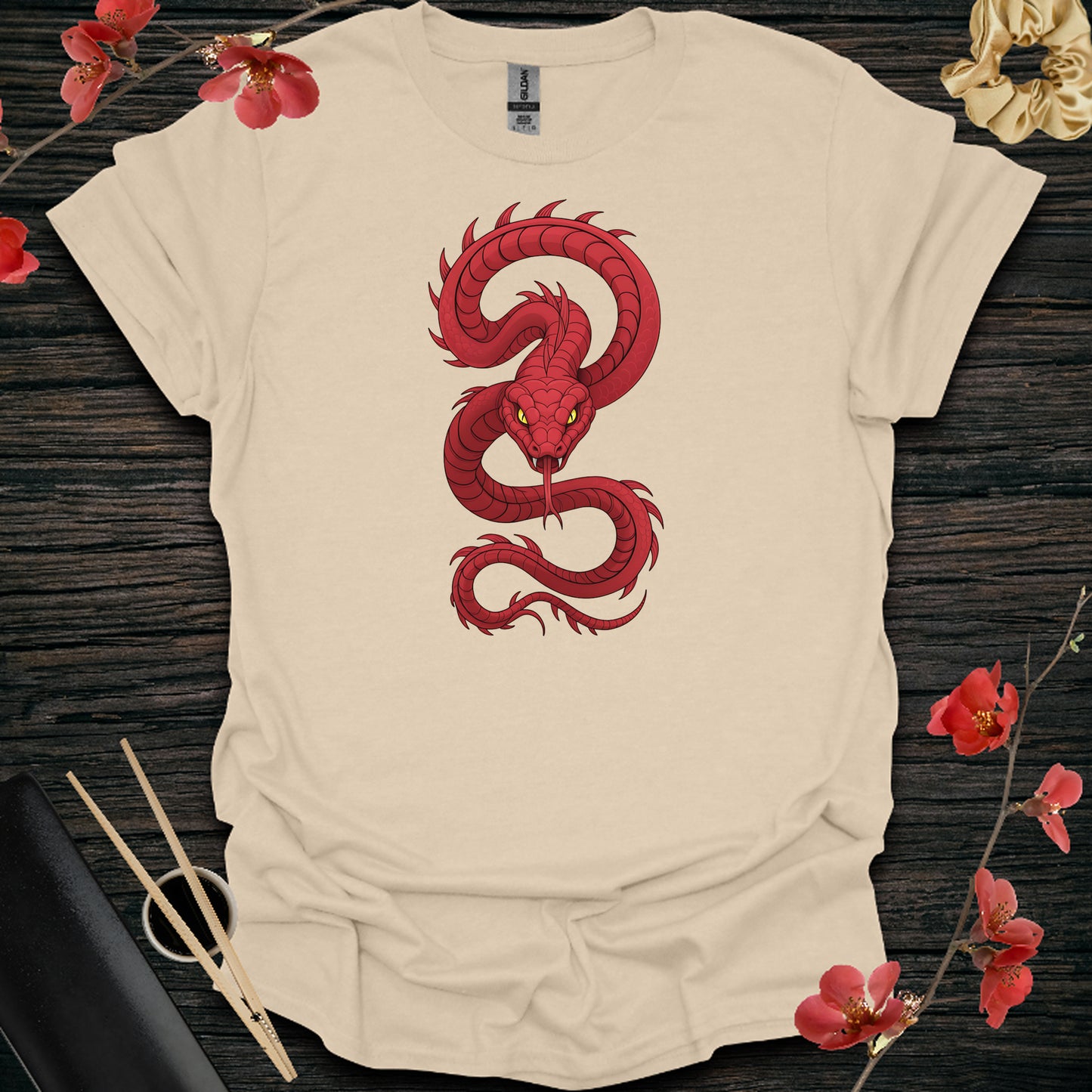 Ancient Red Snake