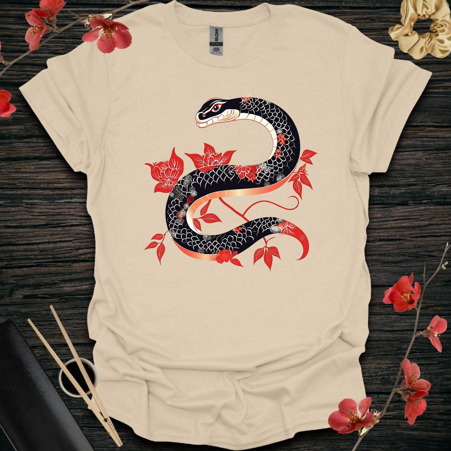 Navy Rose Snake