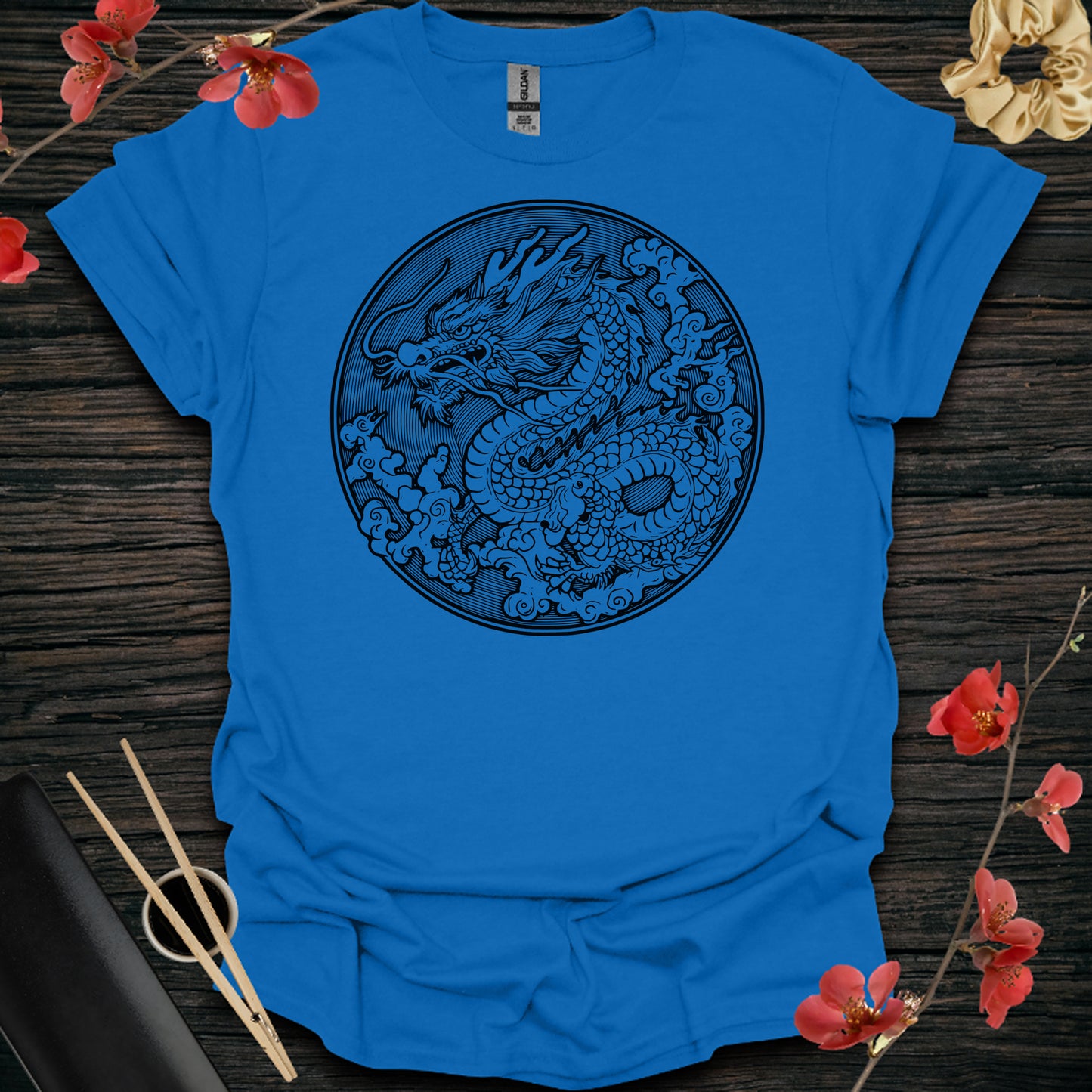 Tribal Dragon Tattoo