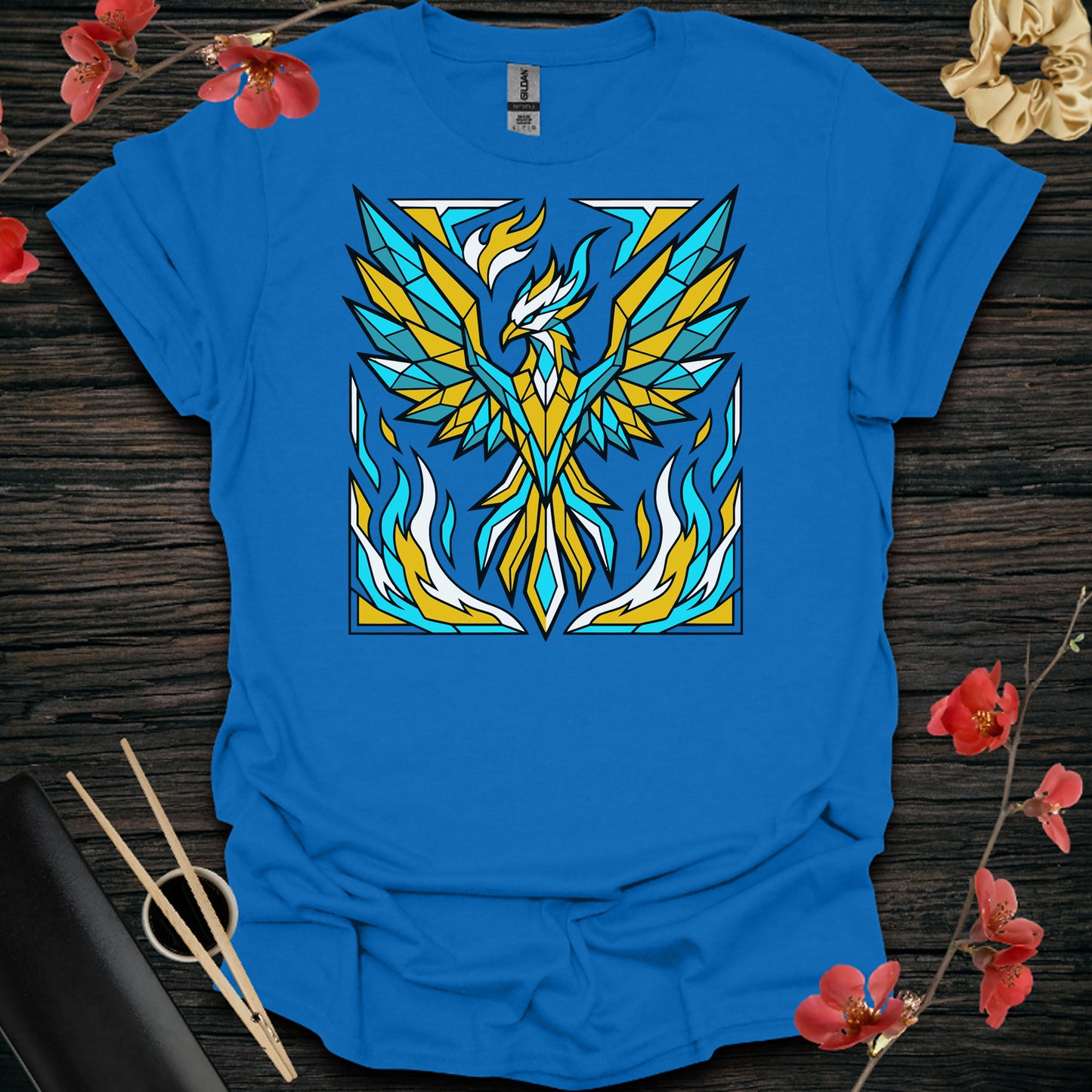 Blue Flame Phoenix