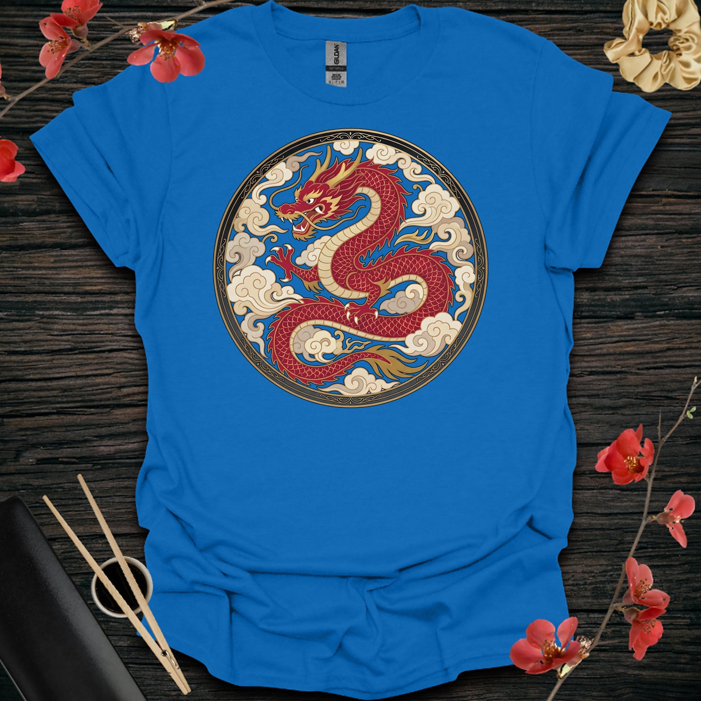 Majestic Red Dragon