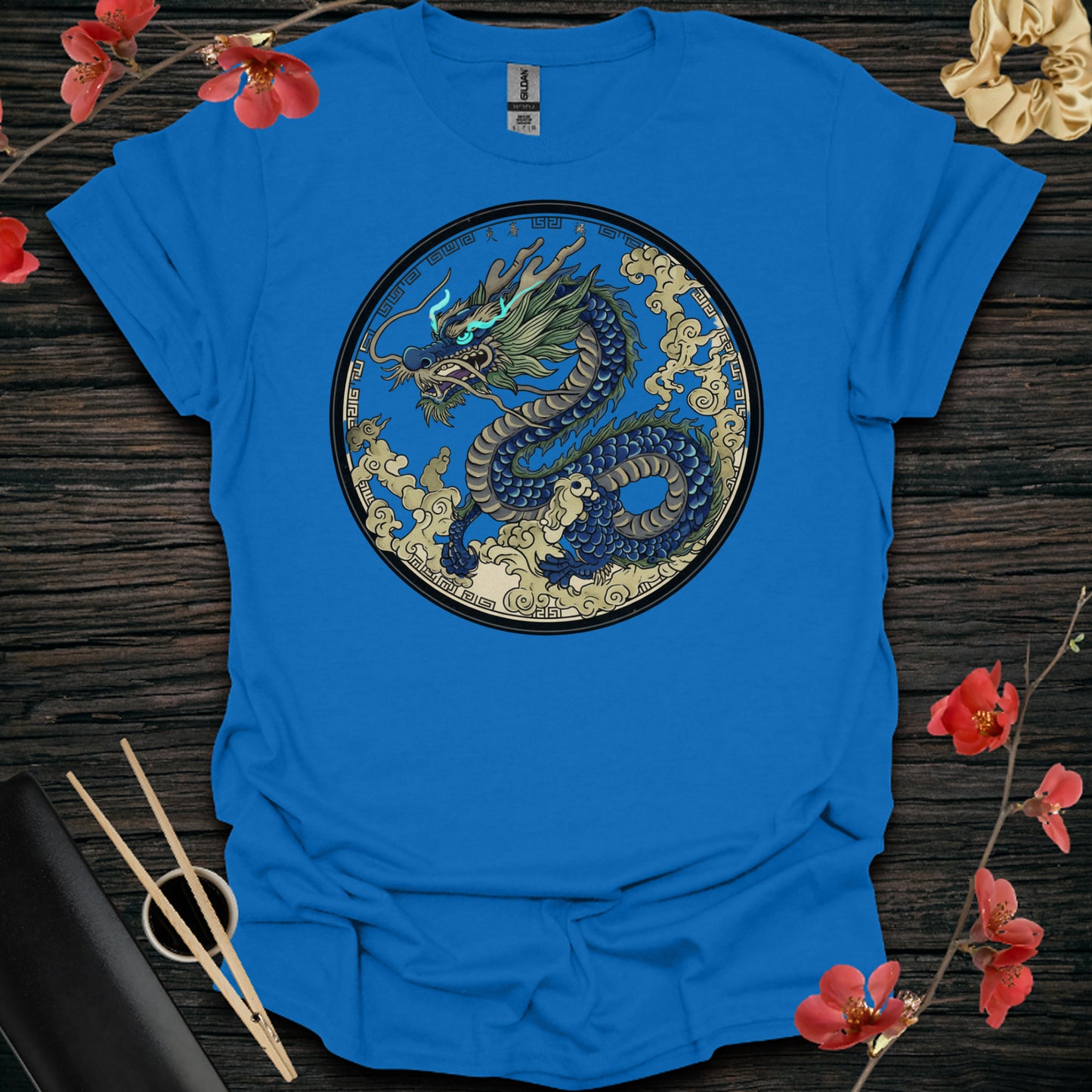 Golden Azure Dragon