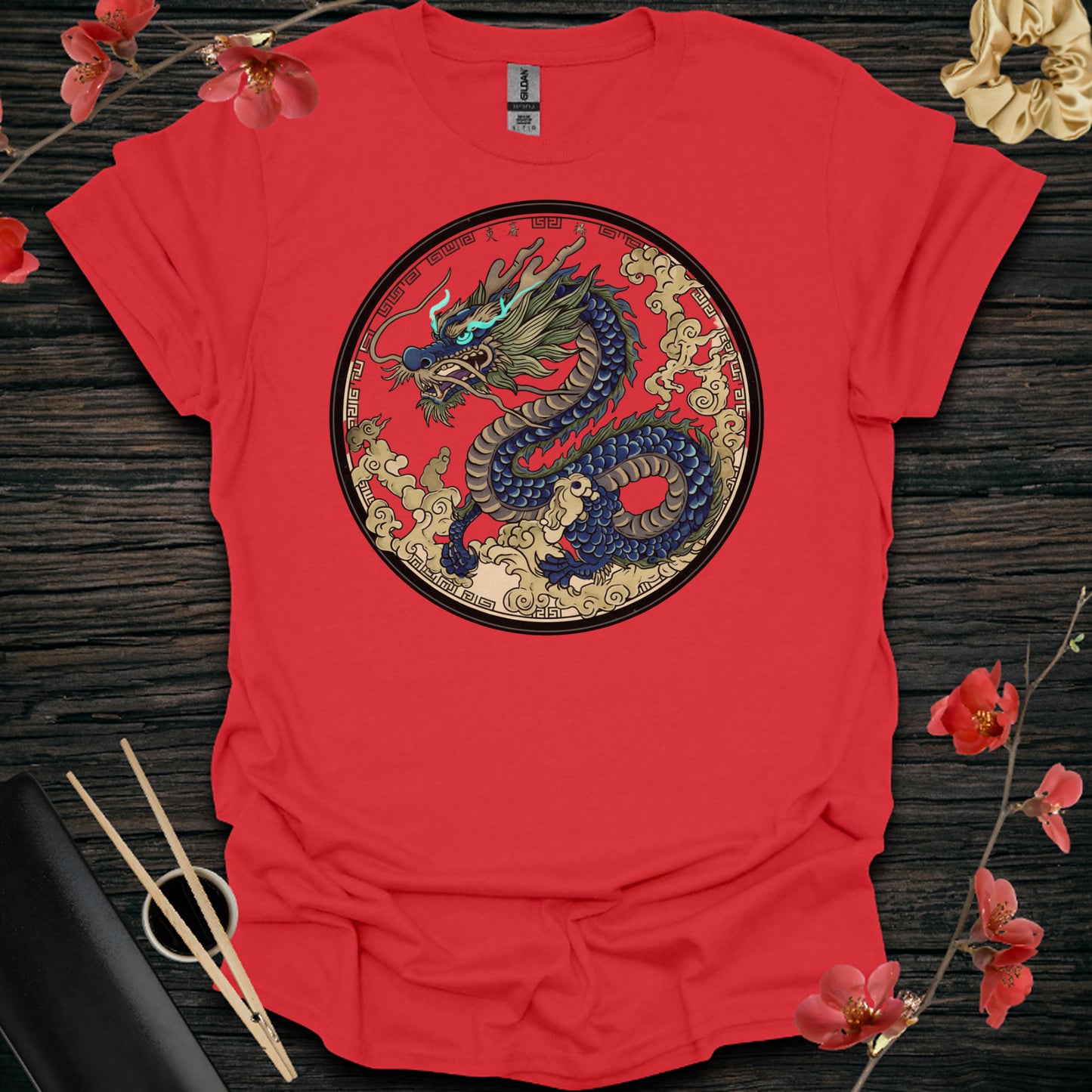 Golden Azure Dragon