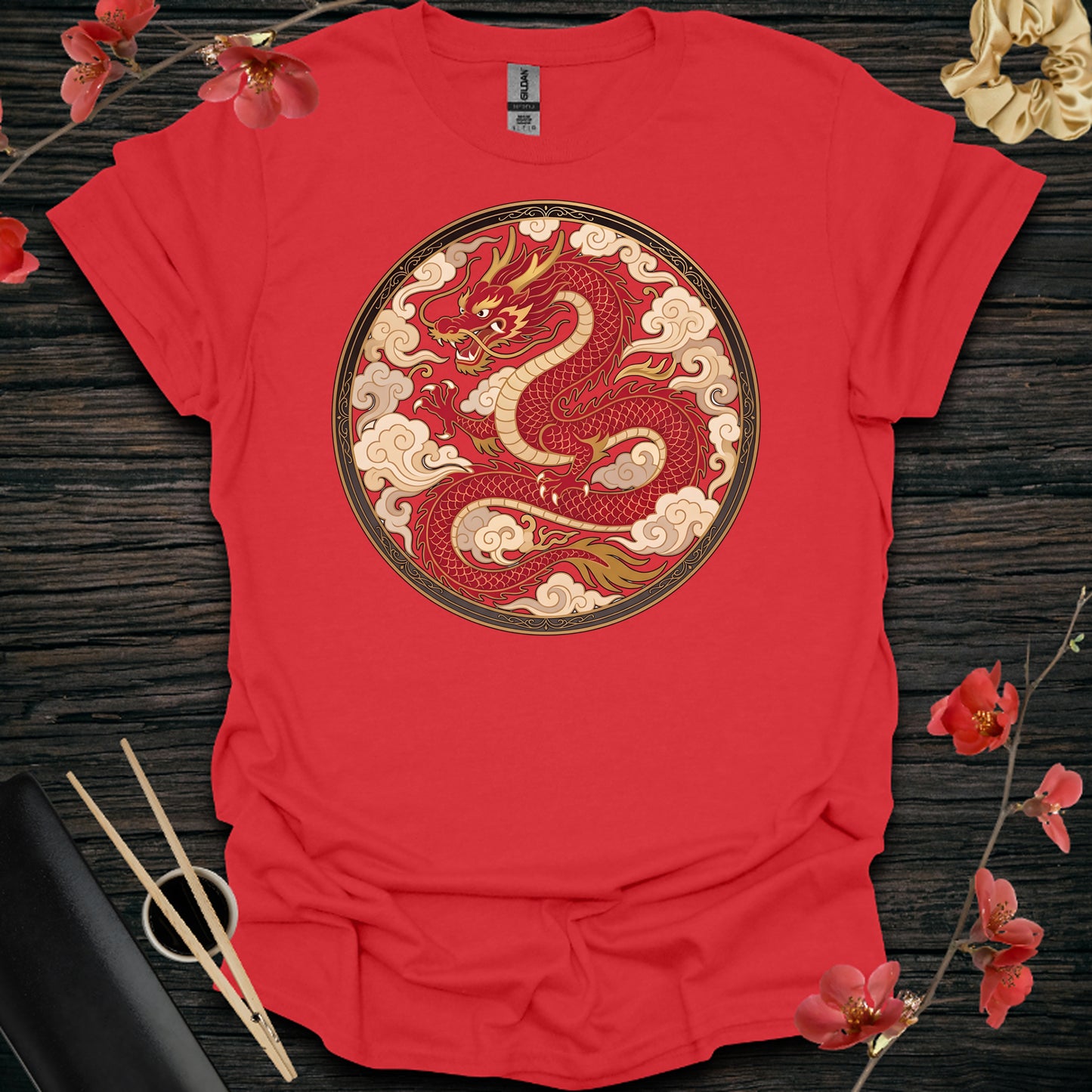 Majestic Red Dragon
