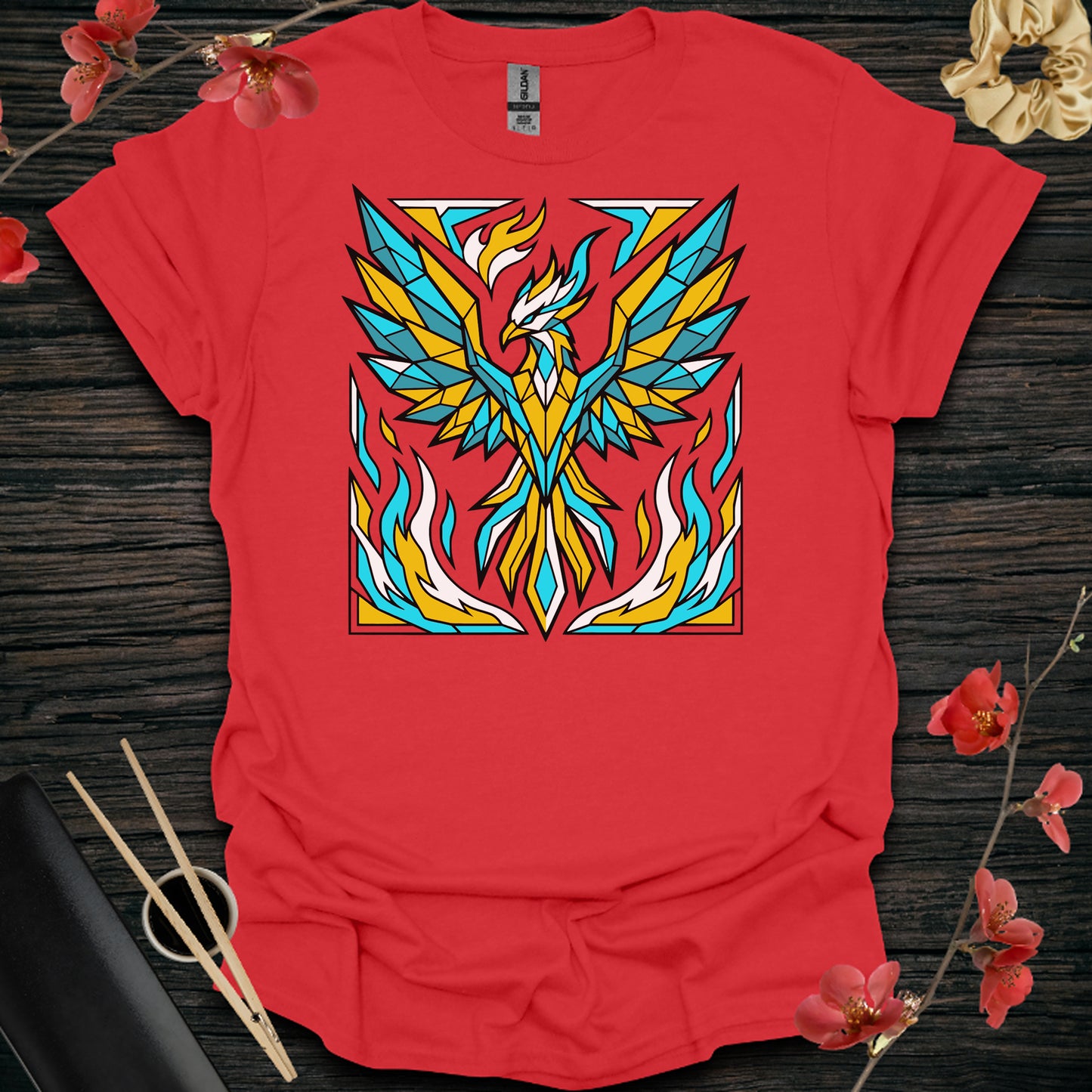 Blue Flame Phoenix