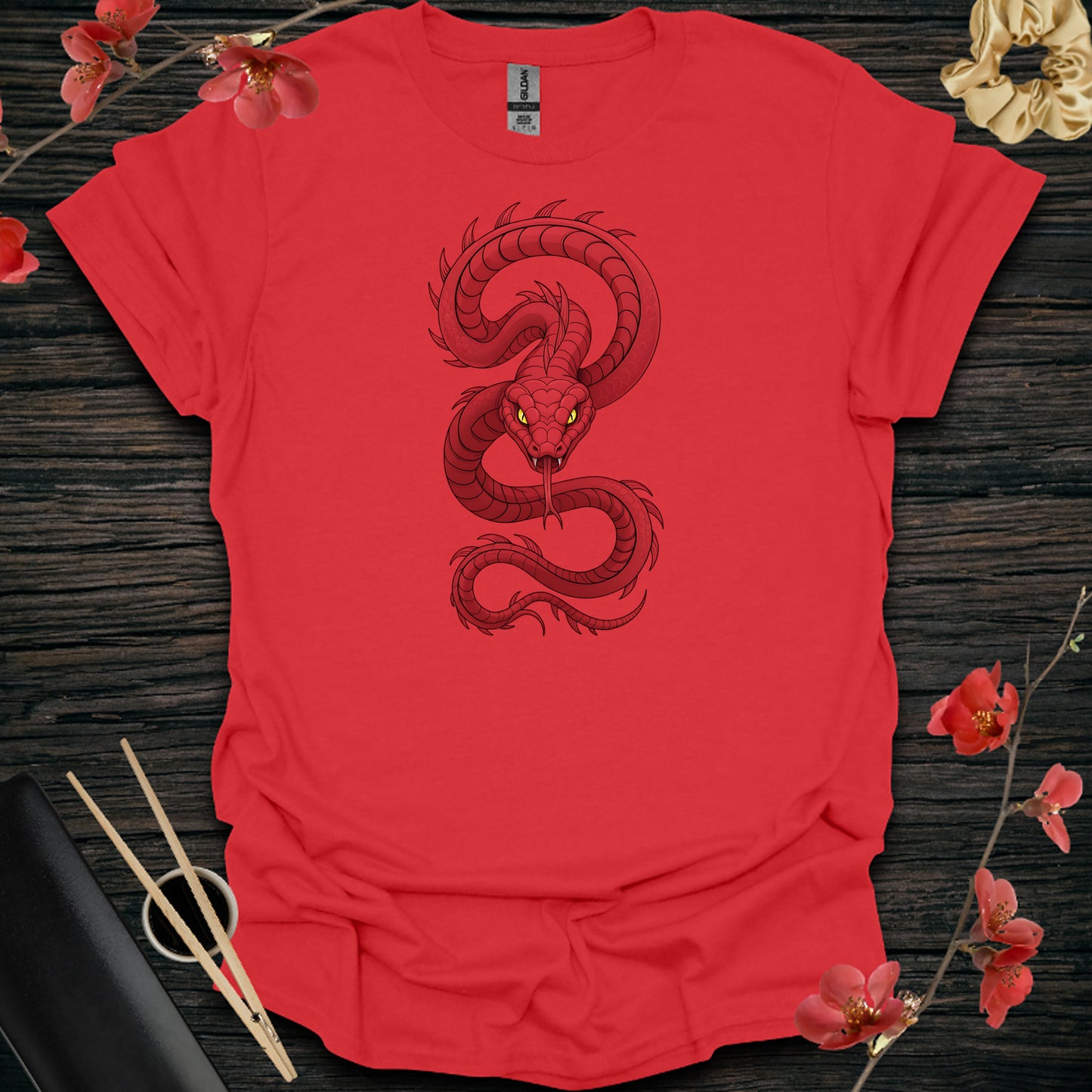 Ancient Red Snake