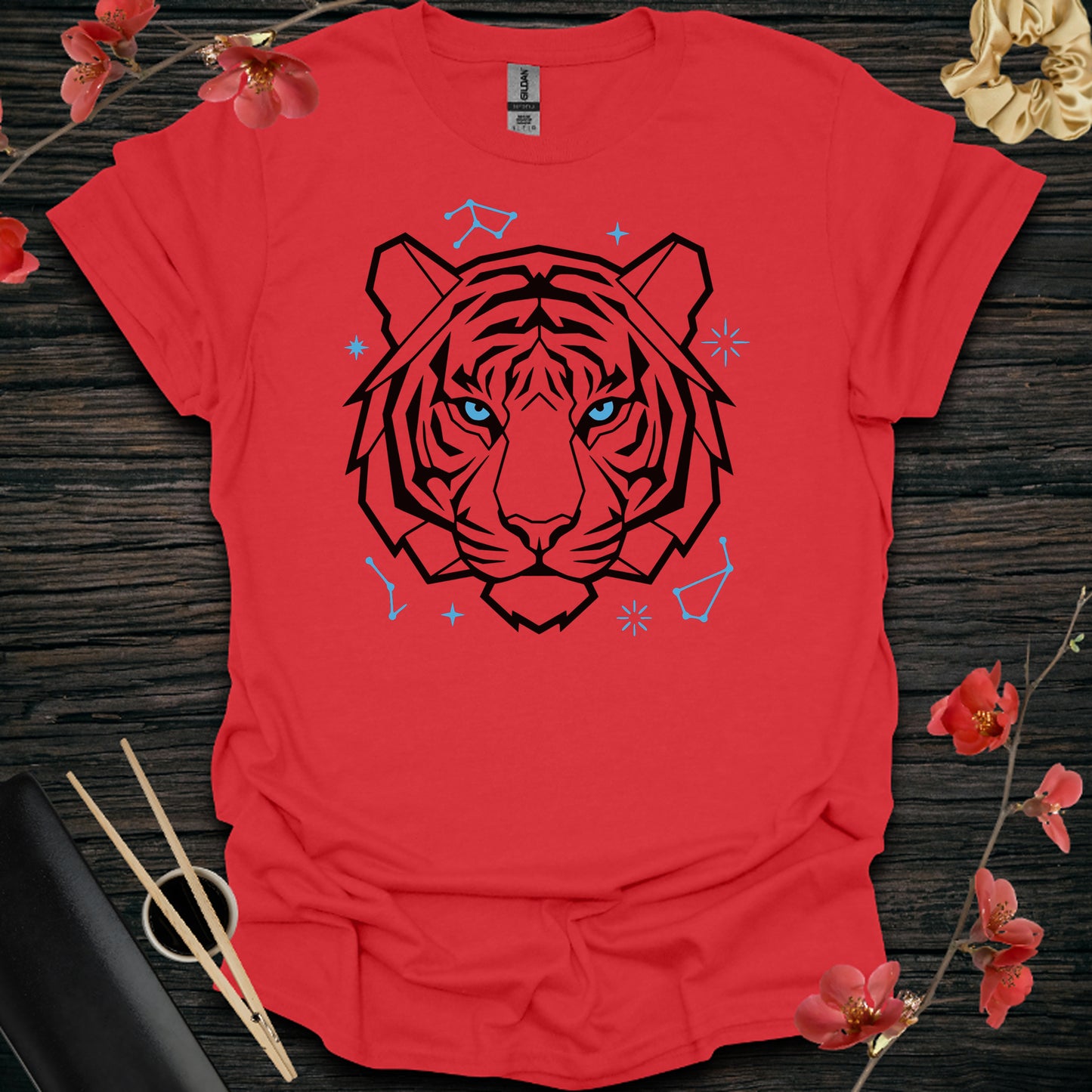 Icy Gaze Tiger