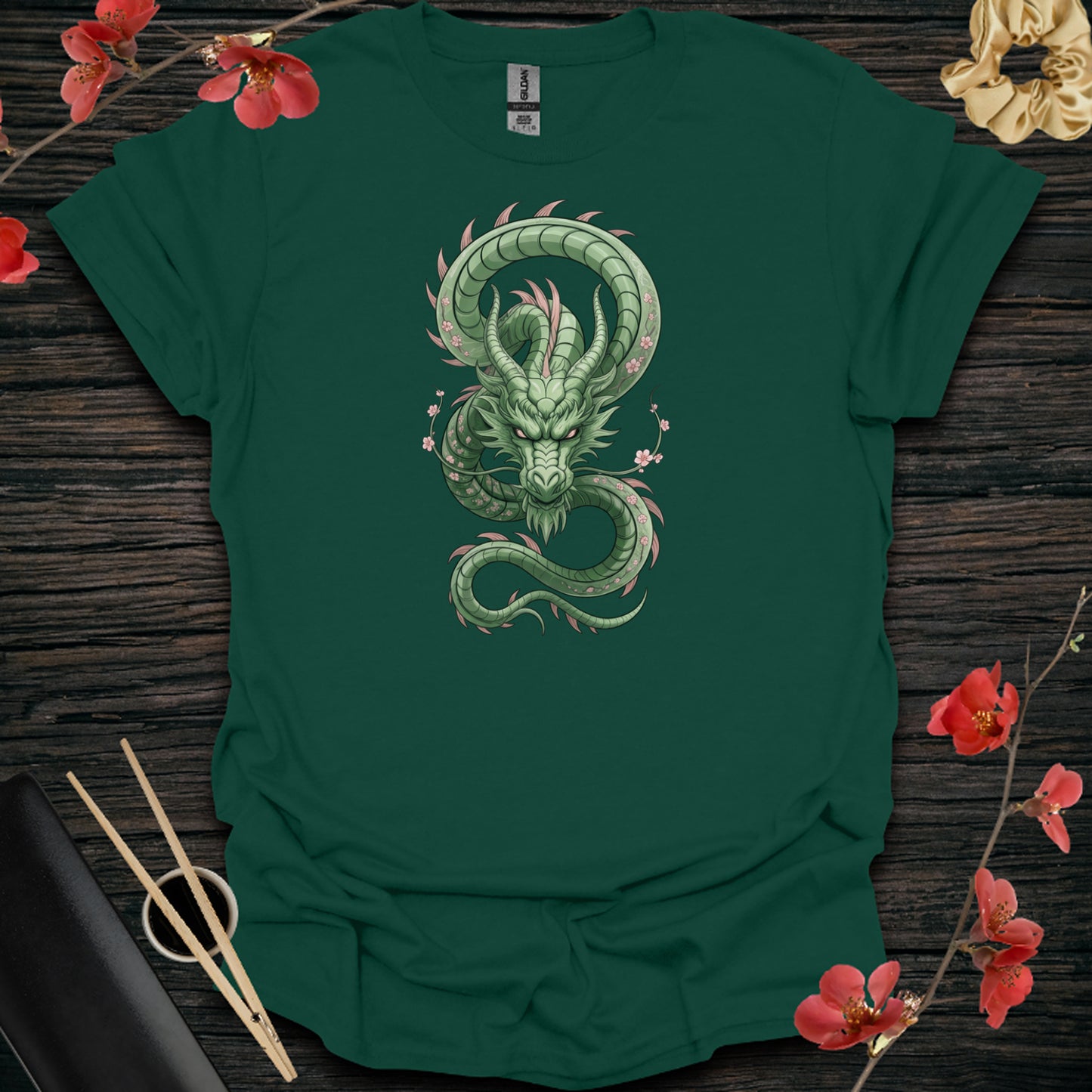 Jade Blossom Dragon