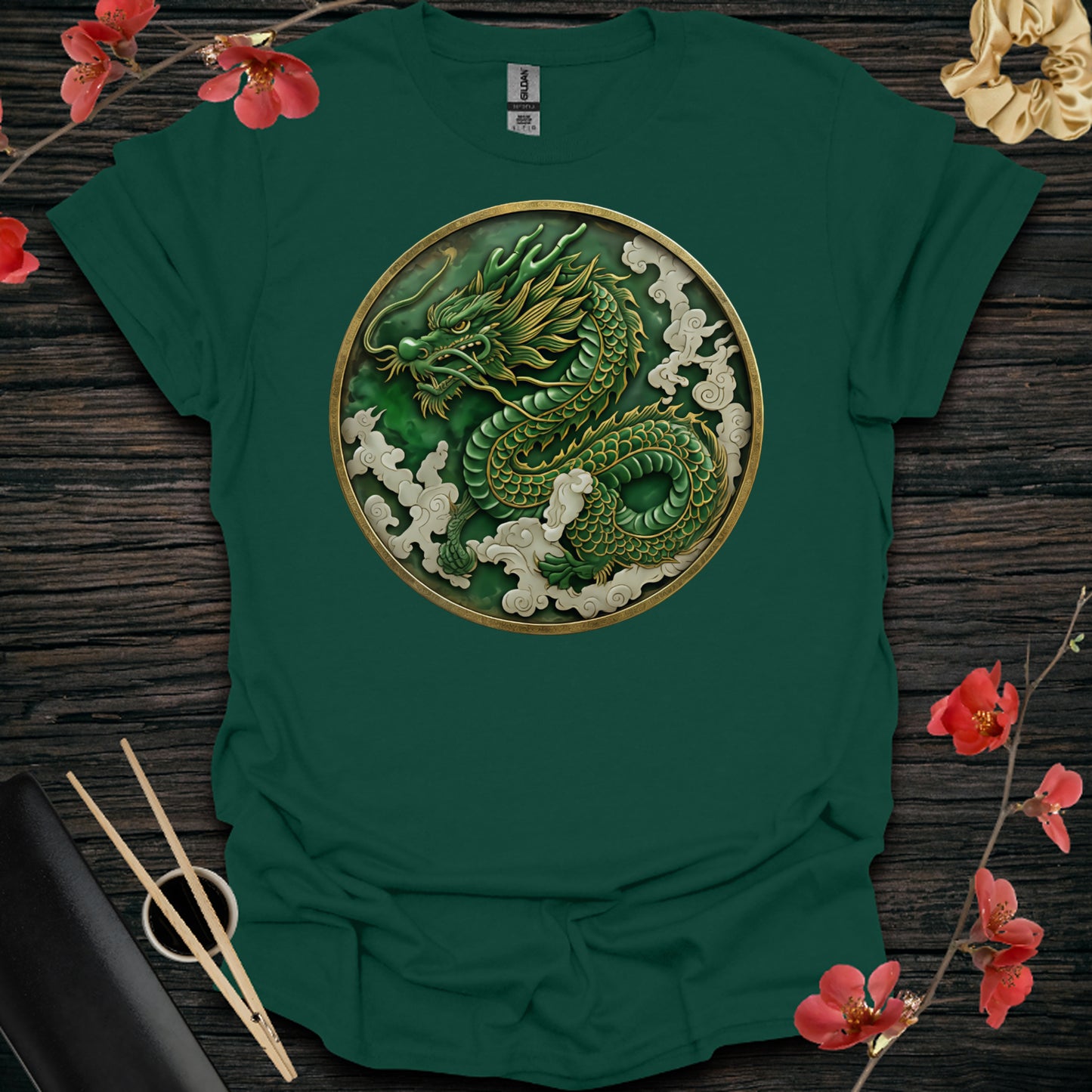 Jade and Gold Dragon