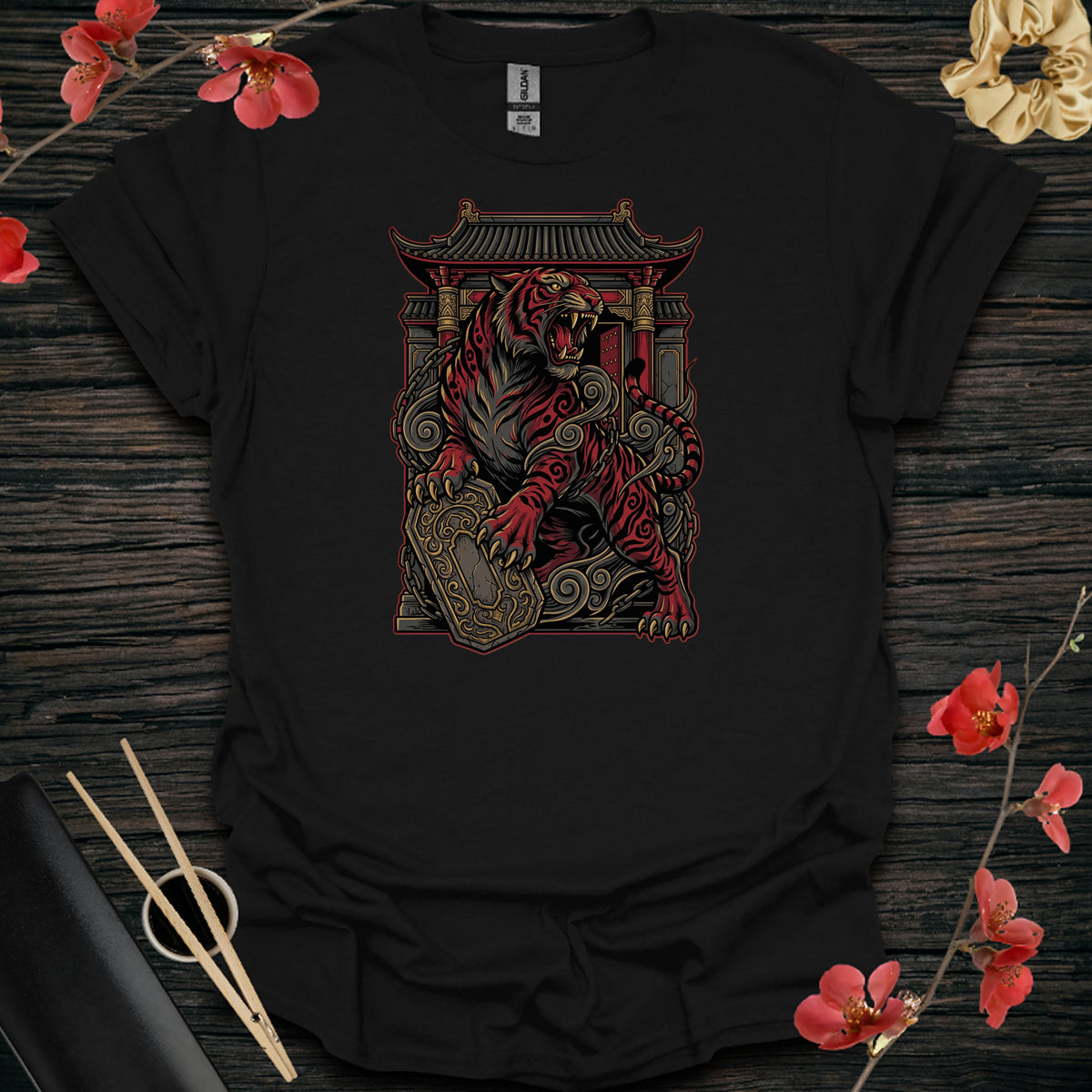 Lunar Tiger Gate Keeper T-Shirt - Black