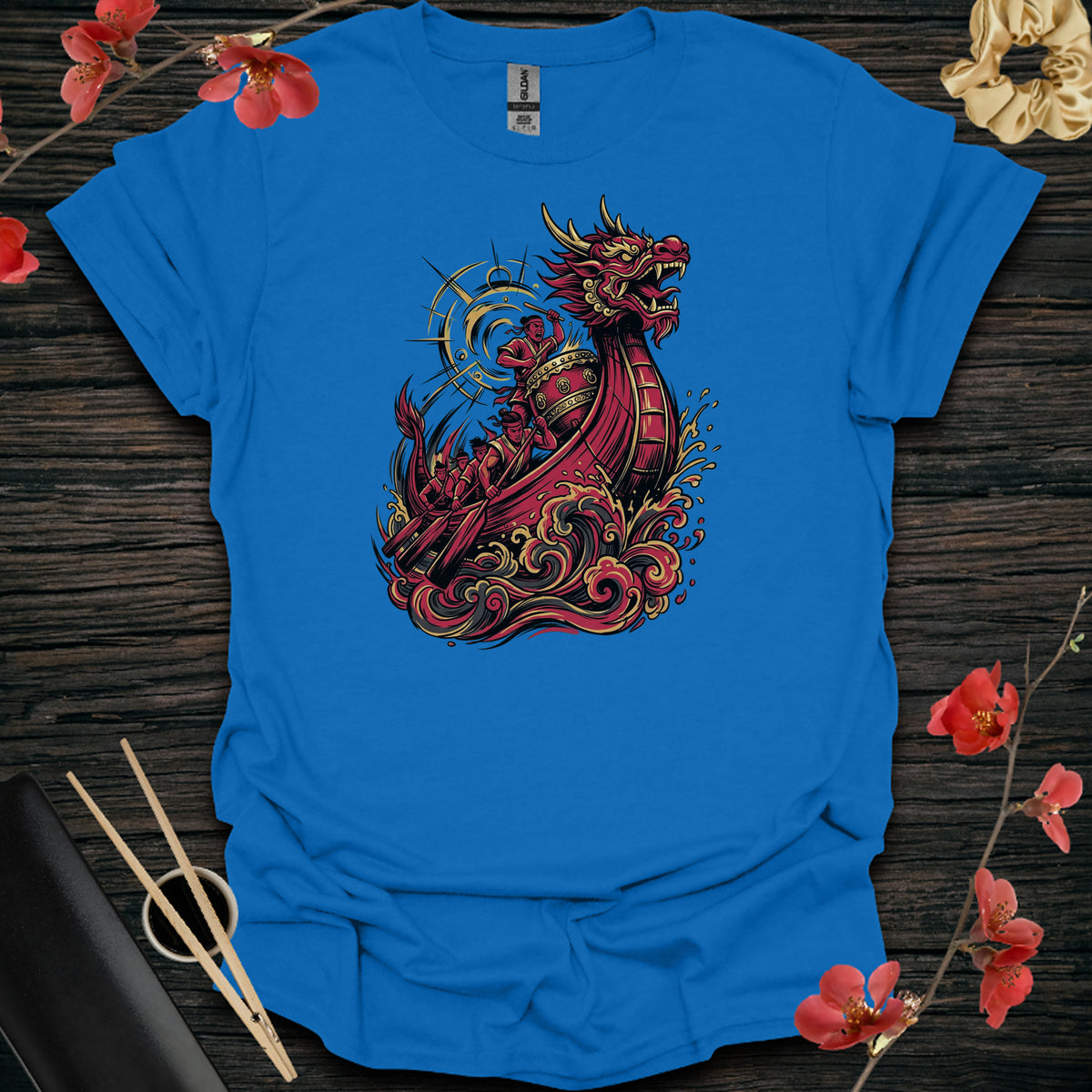 Dragon Warship T-Shirt - Royal